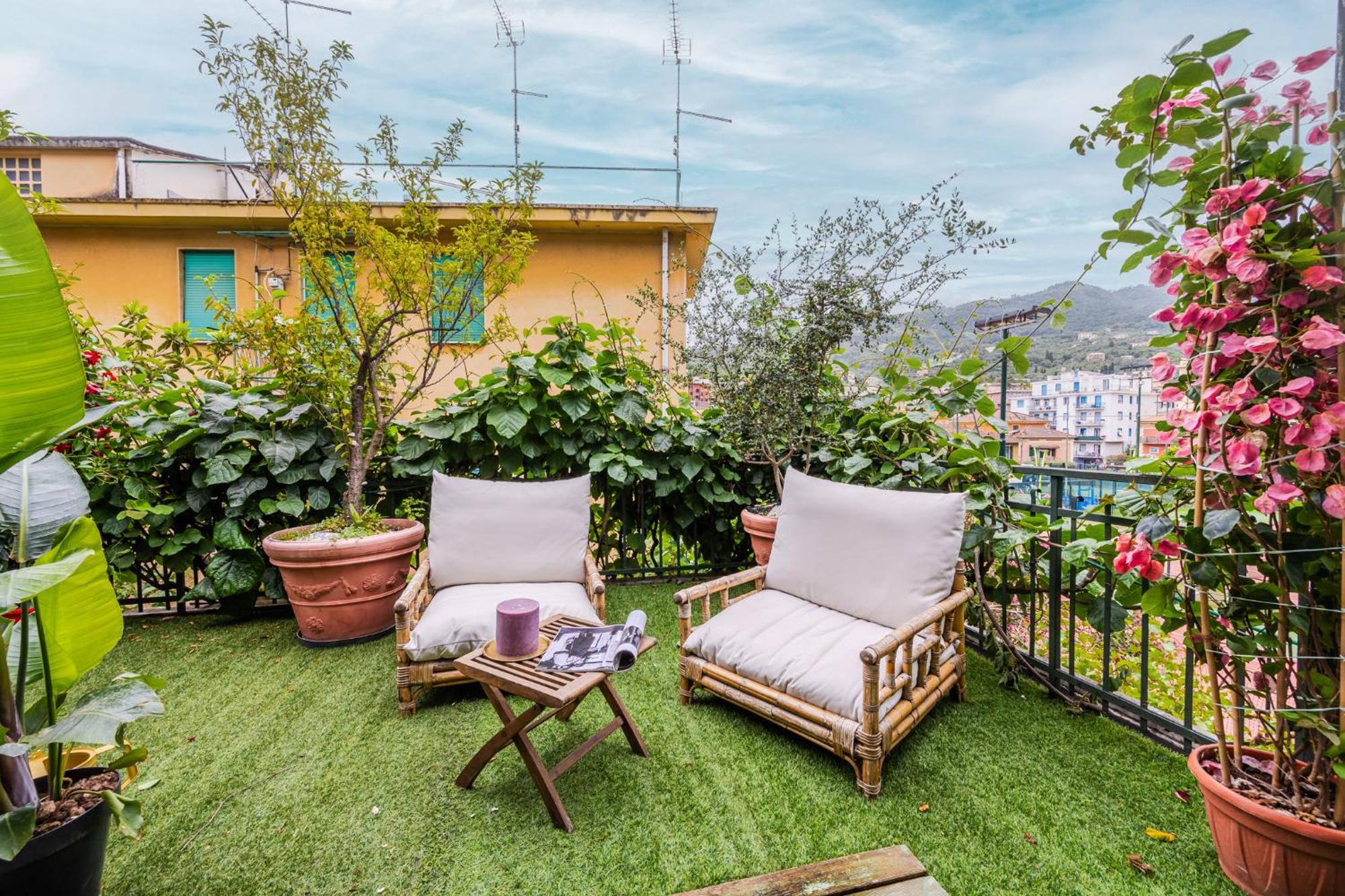 Terrazza Portofino Splendido Appartamento Con Piscina Idromassaggio - Parcheggio Gratis ซานตา มาร์เกอริตา ลีกูเร ภายนอก รูปภาพ